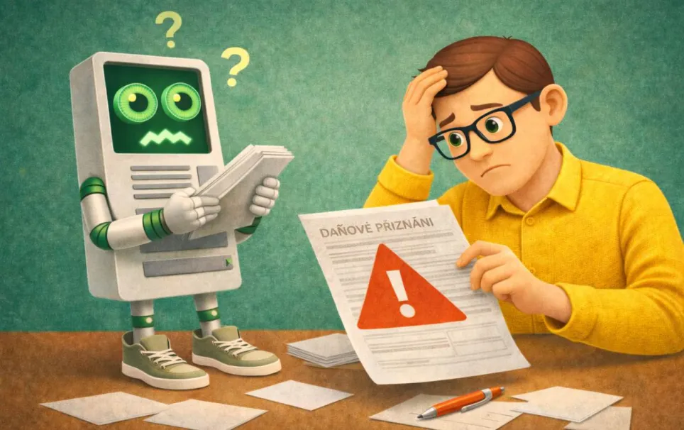 Nejčastější chyby v daňovém přiznání